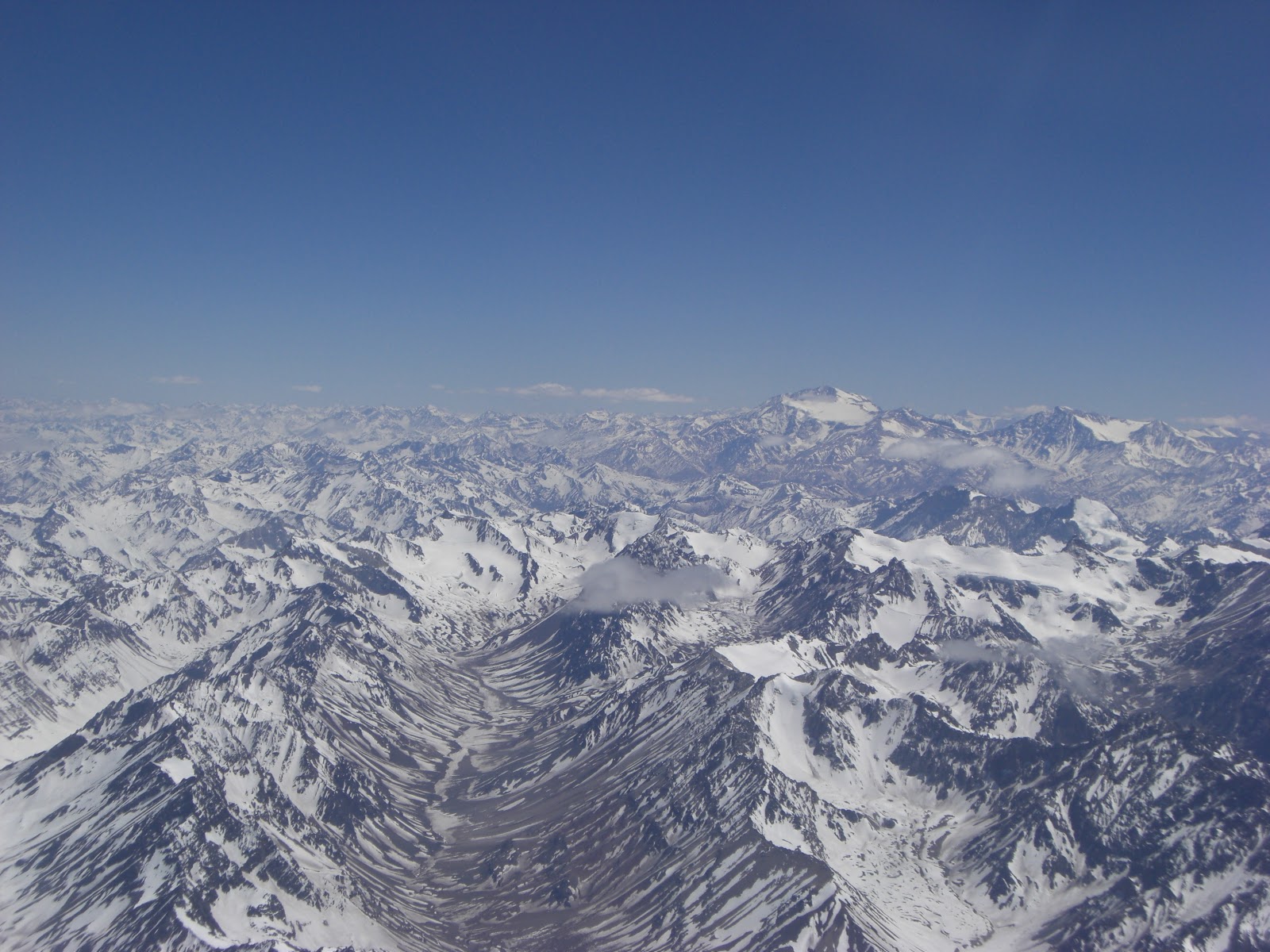 Much of Chile’s landscape is dominated by the imposing Andes mountain range. 